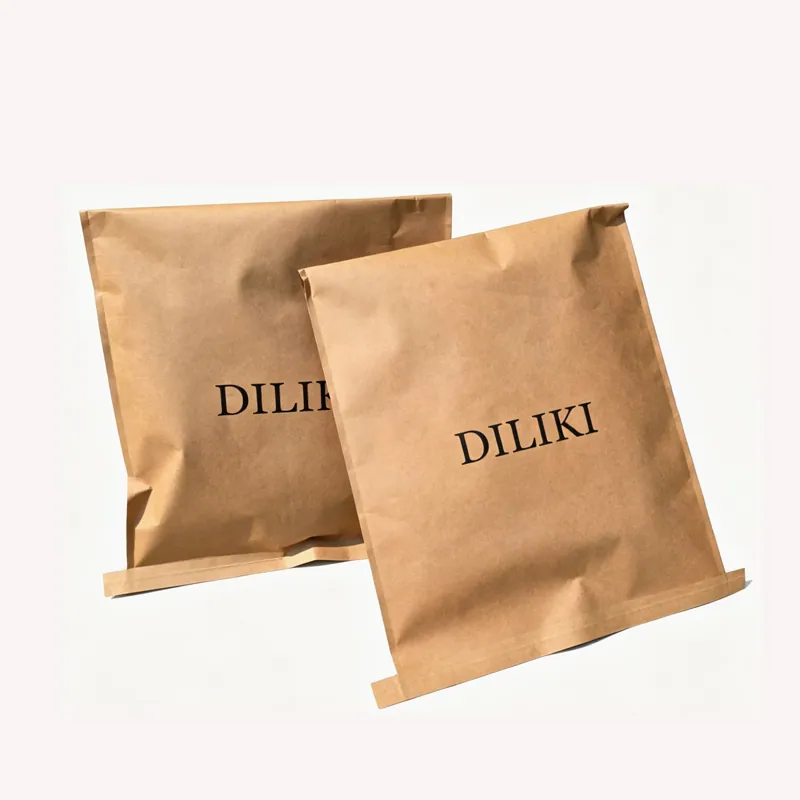 Custom printed heavy duty kraft mailers featuring premium natural kraft paper outer layer for e-commerce packaging